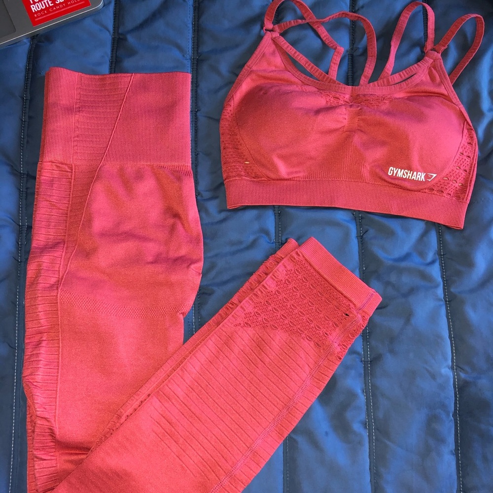 Gymshark energy seamless set